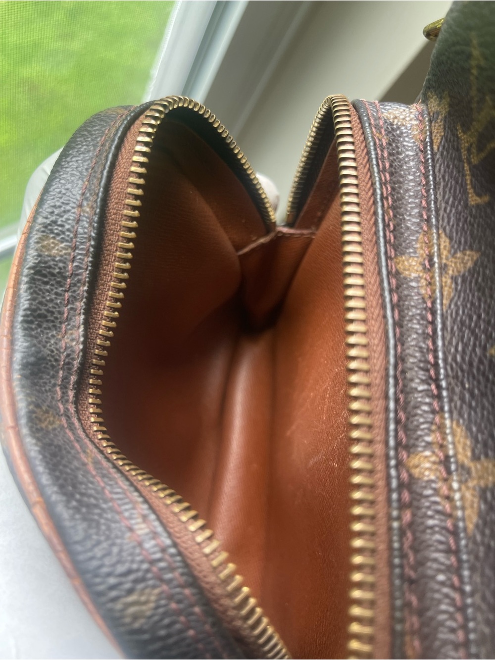 Louis Vuitton Monogram Canvas Messenger Bag in Brown and Tan - Picture 7 of 11